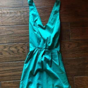 Lulu's Turquoise Low Back Dress